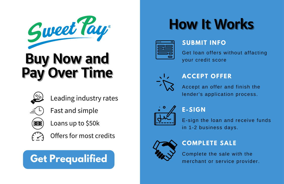 SweetPay - Buy Now and Pay Over Time